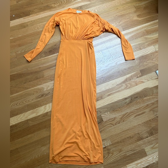 Pascal Dress in Tangerine- the Line by K (small) - Picture 7 of 8